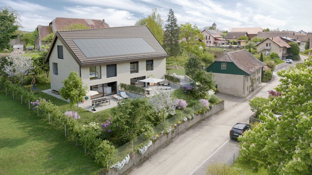 Vue aérienne