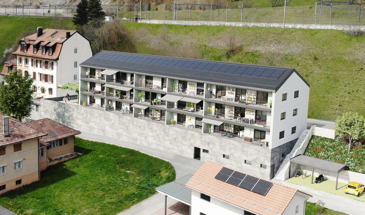 Vue aérienne